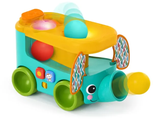 Pop & Roll Safari Bus boll leksak