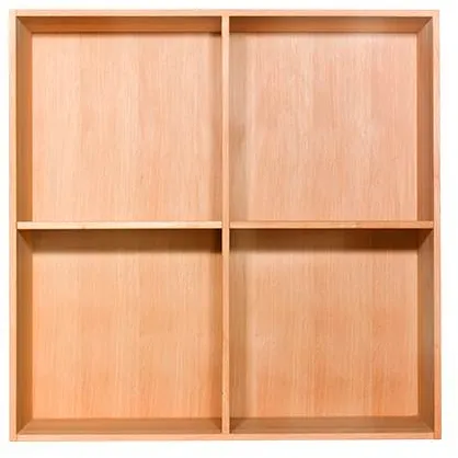 Kidi hylla - Massiv ek med fingerskarv - Naturlig olja - 20 cm