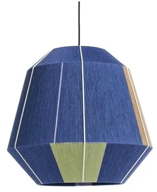 HAY Bonbon 500 Lampskärm för bordslampa Blue Tones/Cream White