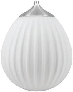 Umage Around the world mini lampskärm - Vit med matt ståltopp