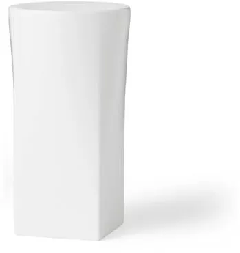 Audo Ignus Ljusfri Ljuslykta H25 Vit