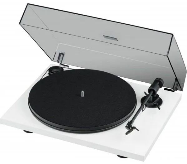 Pro-Ject Primary E Phono White OM - Vit Skivspelare