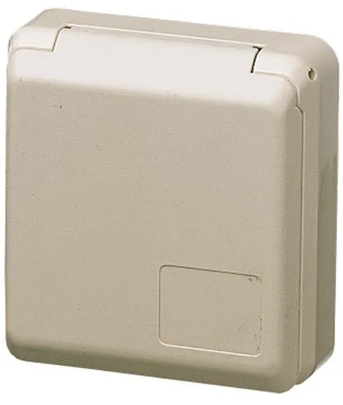 CEE Mennekes vägguttag 5-poligt 32A 400V IP44 6H 4120