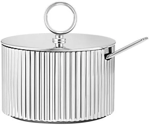 Georg Jensen Bernadotte Sockerskål med sked