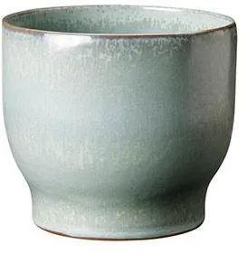 Knabstrup Keramik glasyr, ljusbrun - Ø:12,5 cm